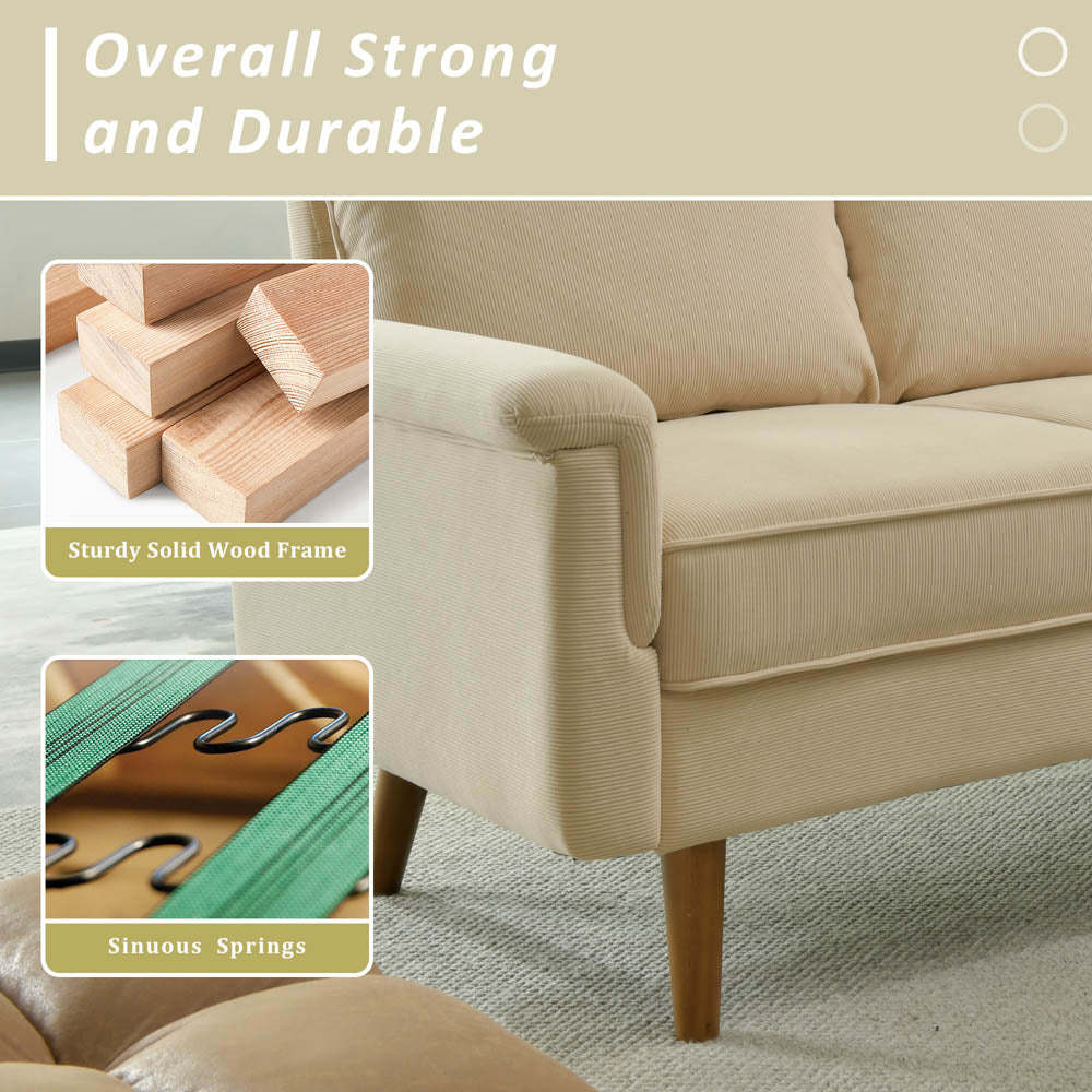 Living Room 71.65'' Wide 3-Seats Sofa Multiple Colour