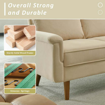 Living Room 71.65'' Wide 3-Seats Sofa Multiple Colour