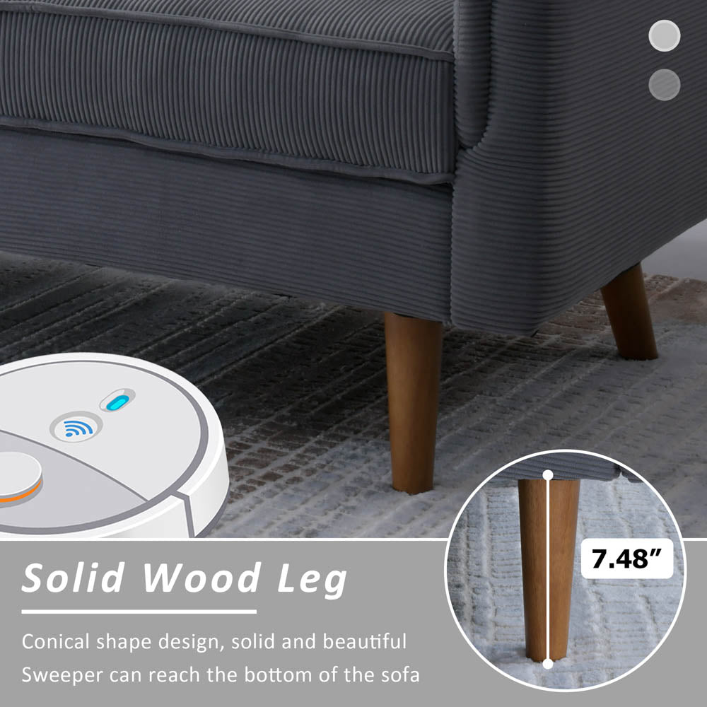 Living Room 71.65'' Wide 3-Seats Sofa Multiple Colour