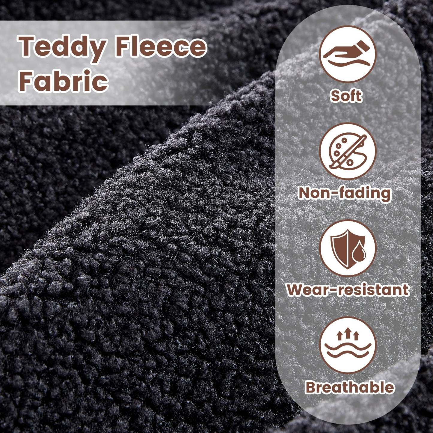 80" Small L Shape Sofa, Teddy Velvet Fabric