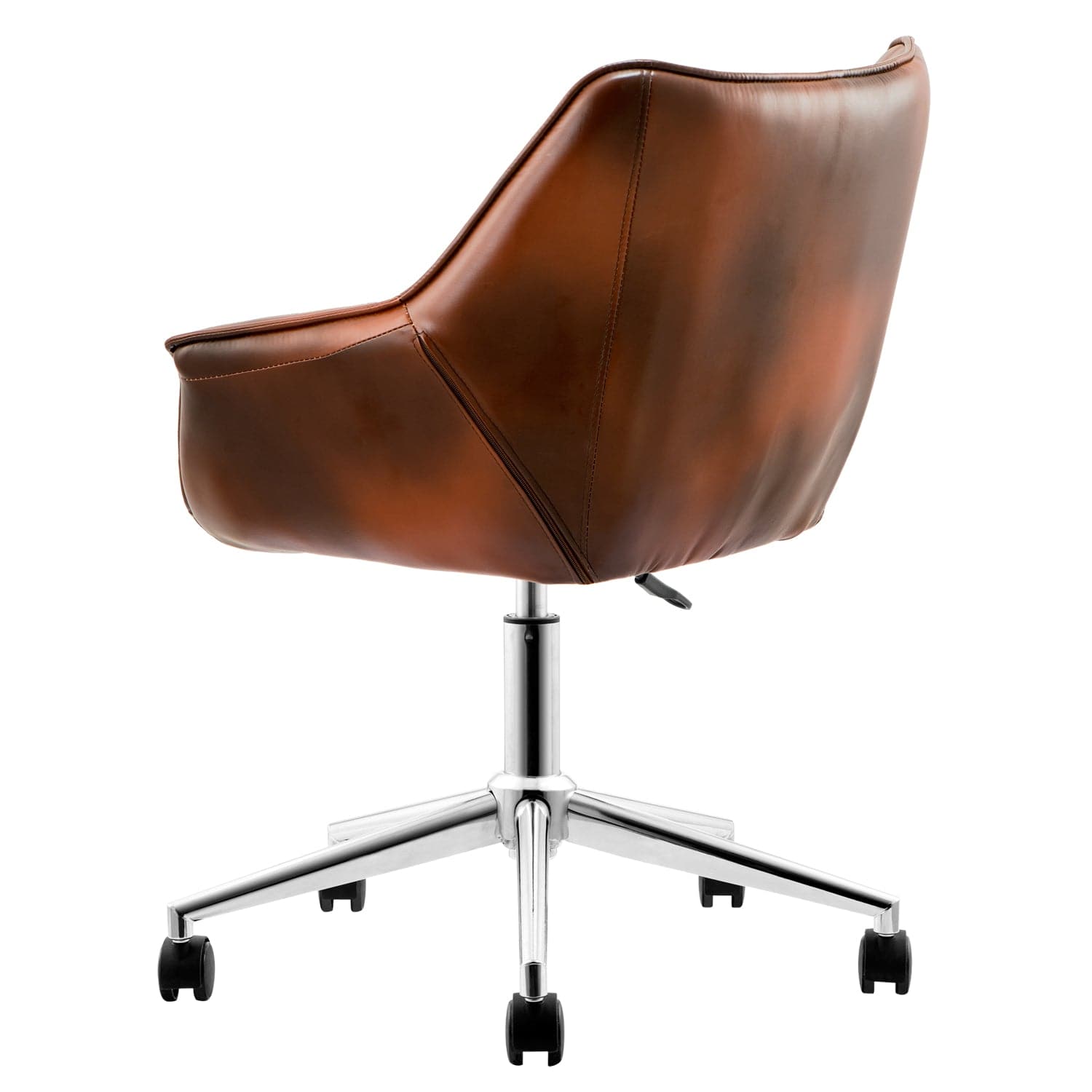 Office Chair, Faux Leather (Pu) For Home Office