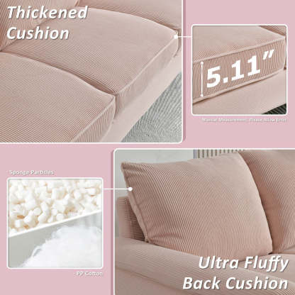 Living Room 71.65'' Wide 3-Seats Sofa Multiple Colour