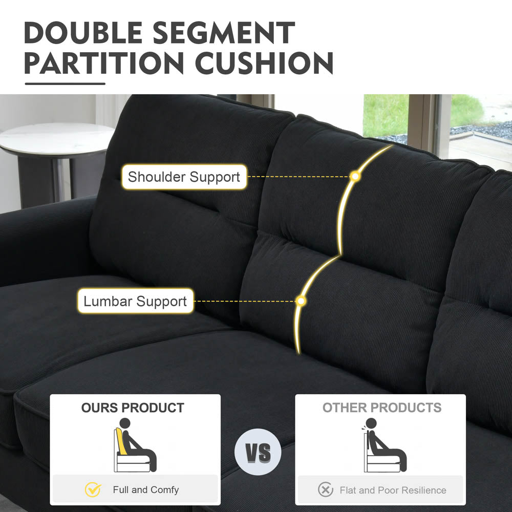 Living Room 71.65'' Wide 3-Seats Sofa Multiple Colour