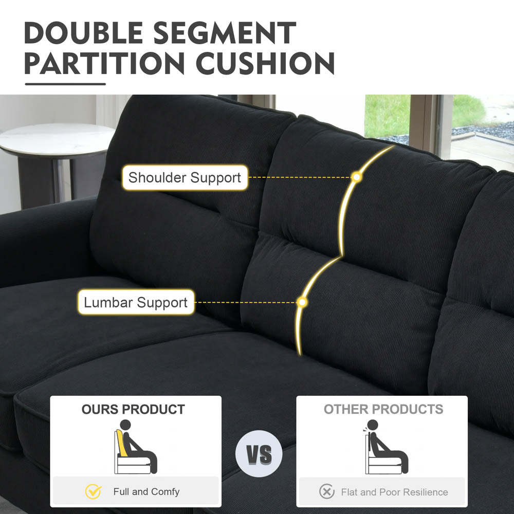 Living Room 71.65'' Wide 3-Seats Sofa Multiple Colour