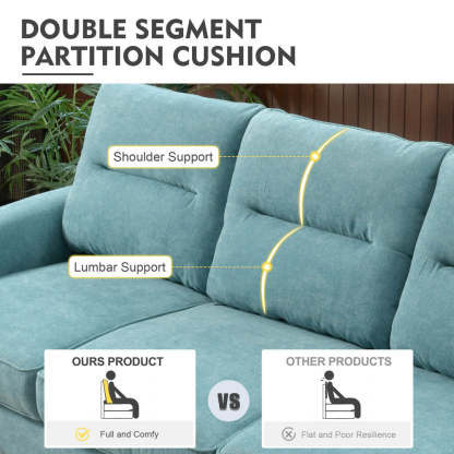 Living Room 71.65'' Wide 3-Seats Sofa Multiple Colour