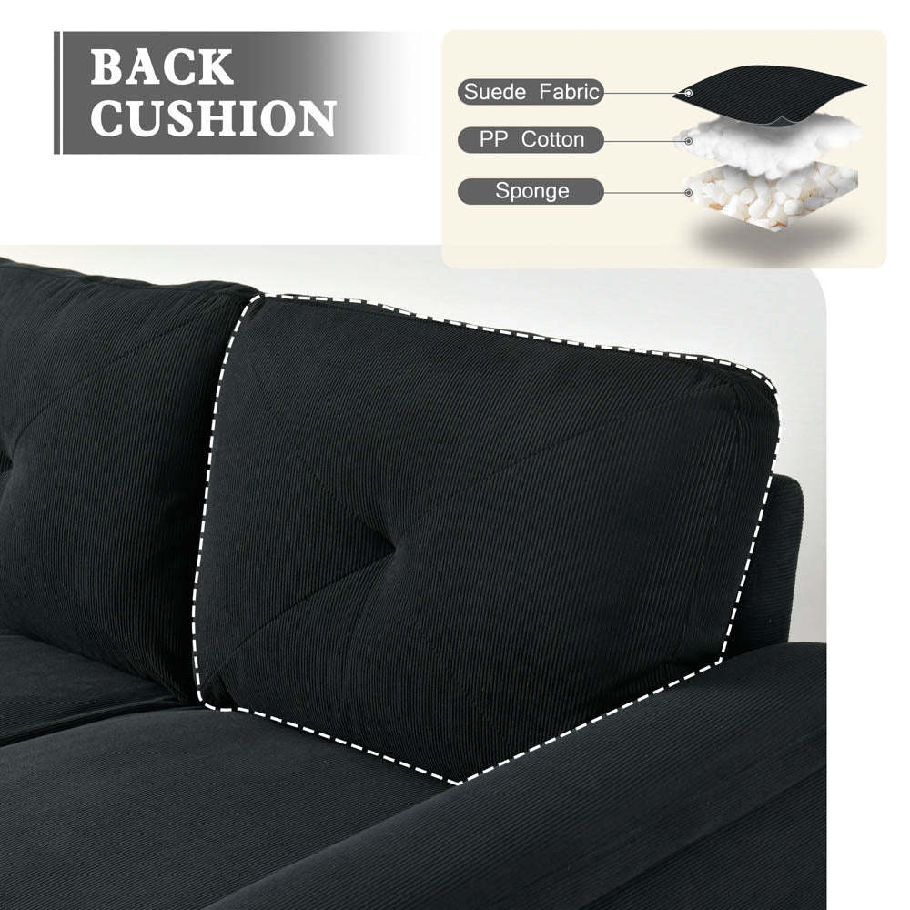 Living Room 71.65'' Wide 3-Seats Sofa Multiple Colour