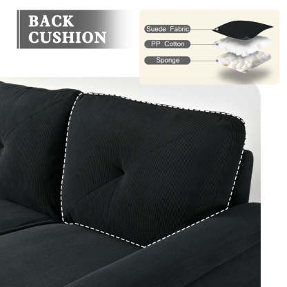 Living Room 71.65'' Wide 3-Seats Sofa Multiple Colour