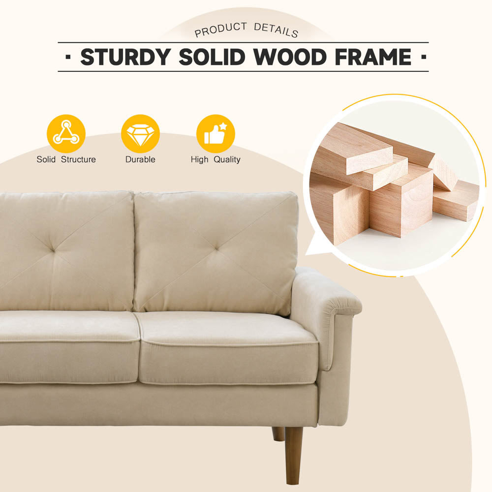 Living Room 71.65'' Wide 3-Seats Sofa Multiple Colour