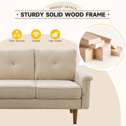 Living Room 71.65'' Wide 3-Seats Sofa Multiple Colour