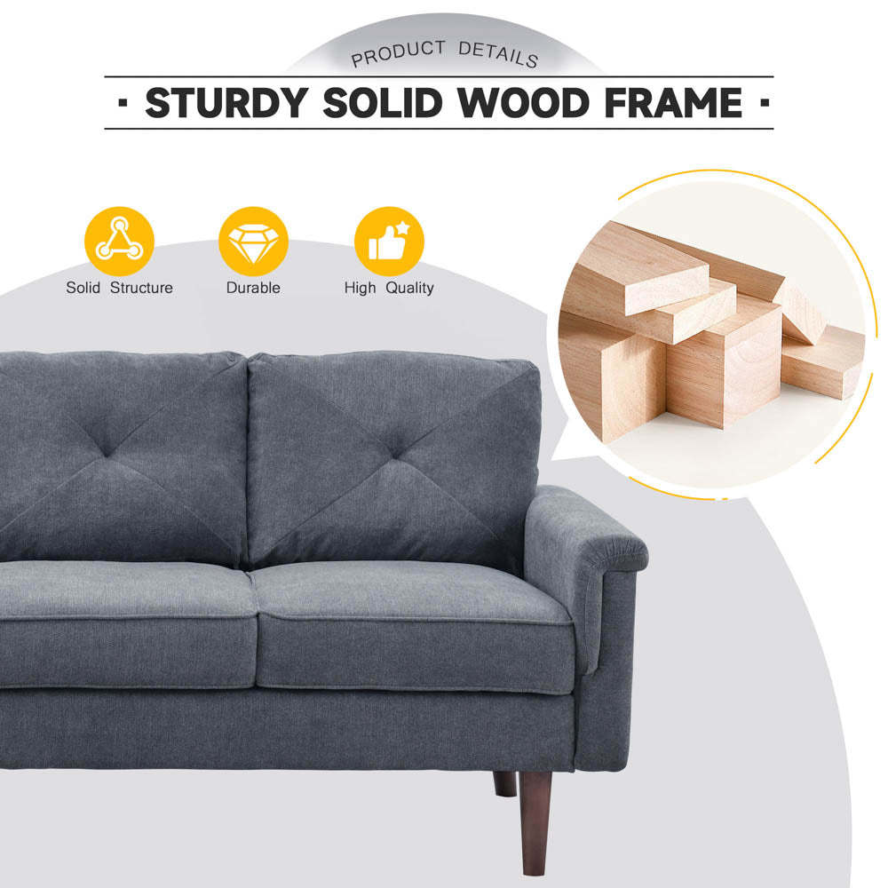 Living Room 71.65'' Wide 3-Seats Sofa Multiple Colour