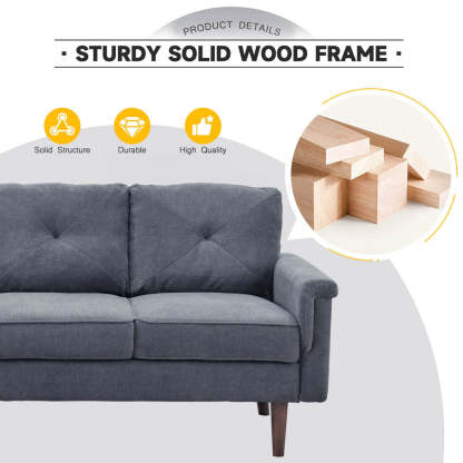 Living Room 71.65'' Wide 3-Seats Sofa Multiple Colour
