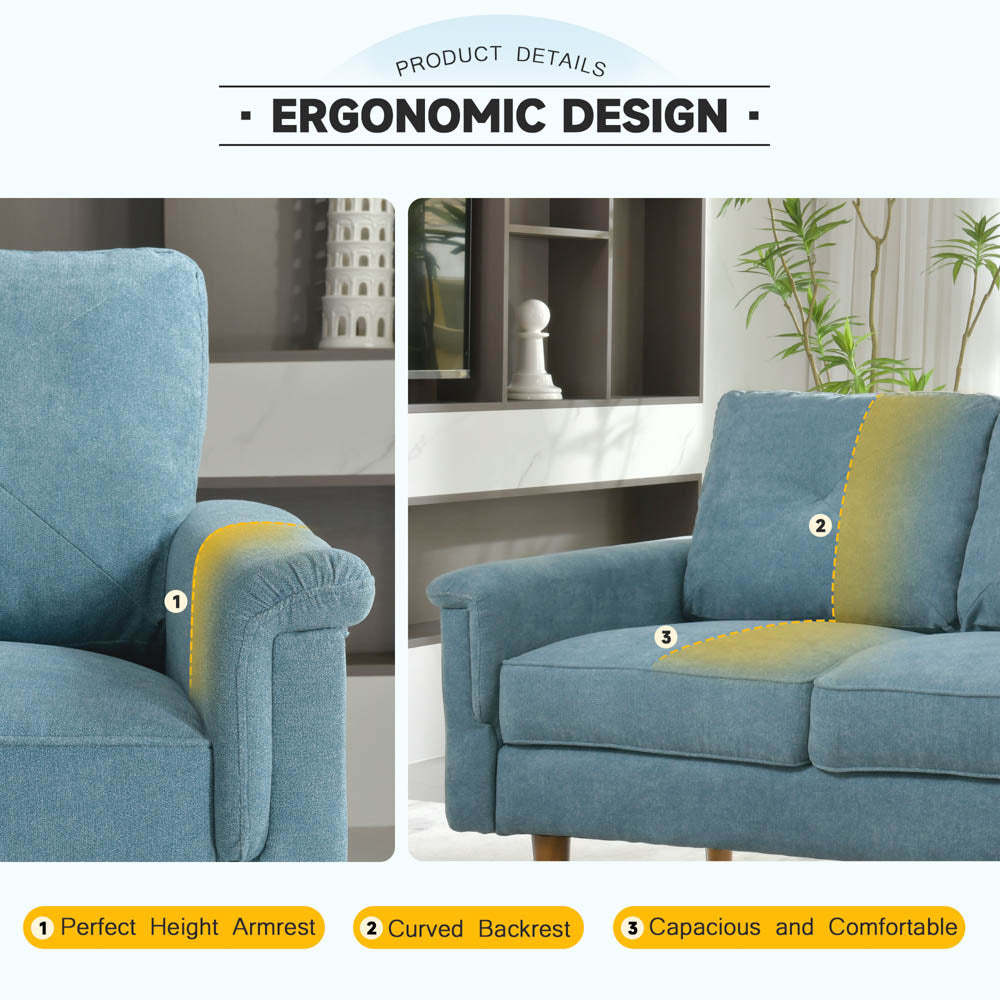 Living Room 71.65'' Wide 3-Seats Sofa Multiple Colour