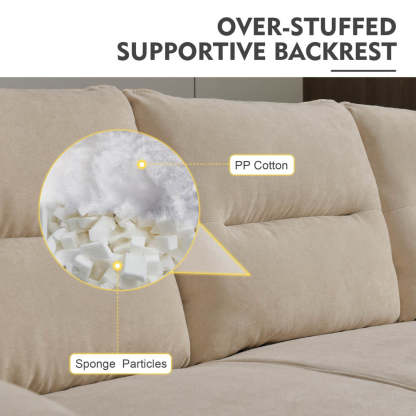 Living Room 71.65'' Wide 3-Seats Sofa Multiple Colour