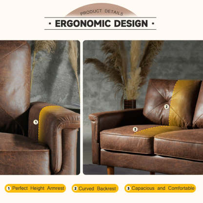 Living Room 71.65'' Wide 3-Seats Sofa Multiple Colour