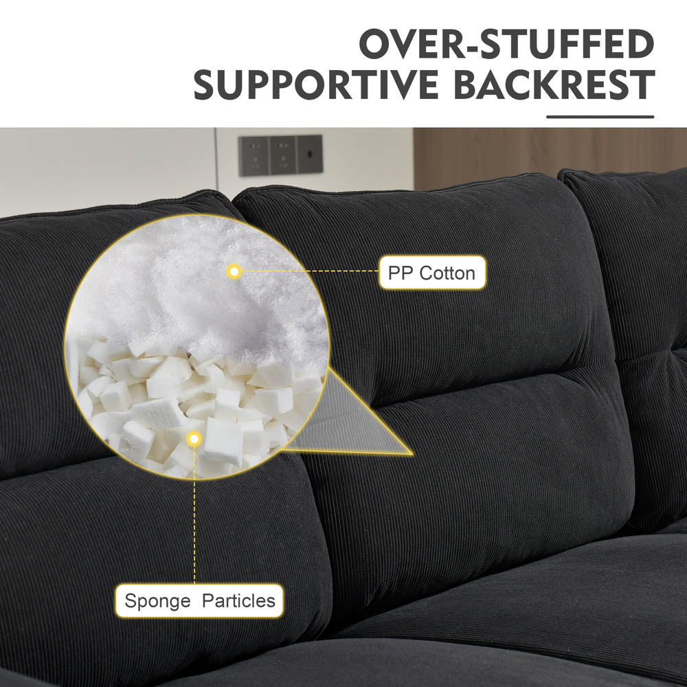 Living Room 71.65'' Wide 3-Seats Sofa Multiple Colour