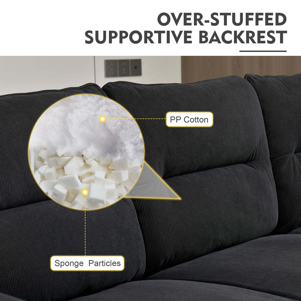 Living Room 71.65'' Wide 3-Seats Sofa Multiple Colour