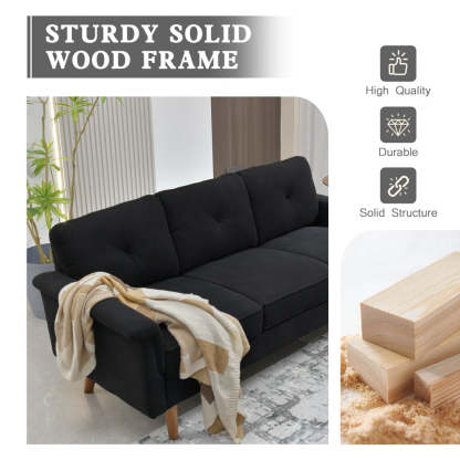Living Room 71.65'' Wide 3-Seats Sofa Multiple Colour