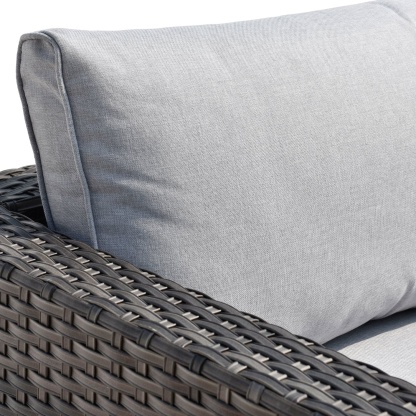 Outdoor Sectional Furniture 9-Piece with Cushions and Table