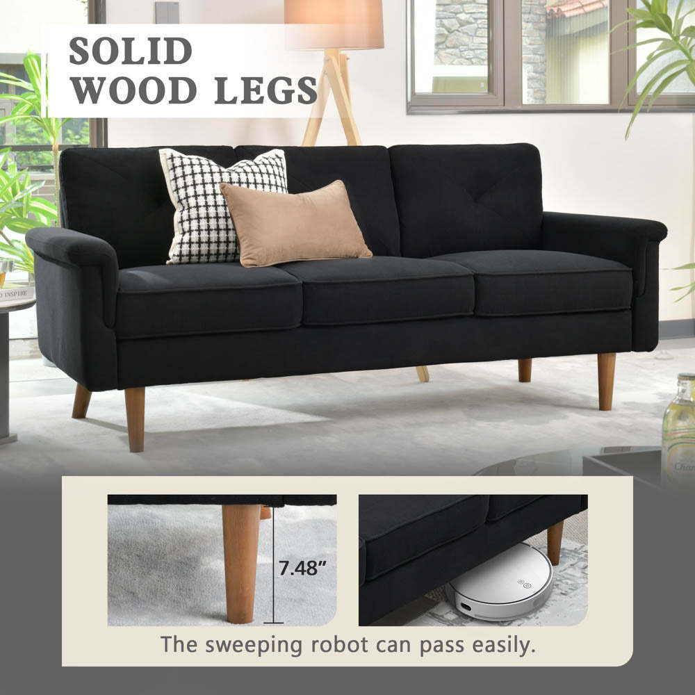 Living Room 71.65'' Wide 3-Seats Sofa Multiple Colour