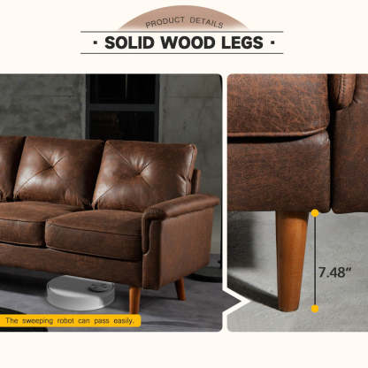 Living Room 71.65'' Wide 3-Seats Sofa Multiple Colour