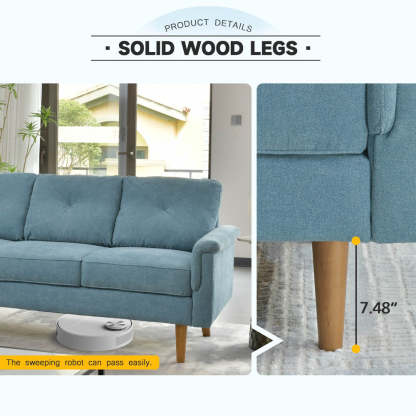 Living Room 71.65'' Wide 3-Seats Sofa Multiple Colour
