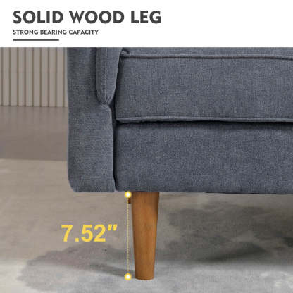 Living Room 71.65'' Wide 3-Seats Sofa Multiple Colour