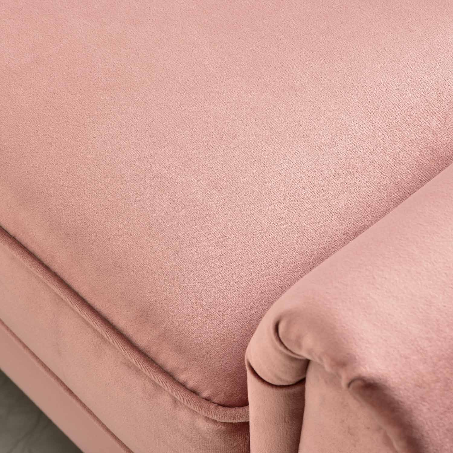 Living Room 73.6'' Wide Suede or Line Fabric Sofa, 6 Colors