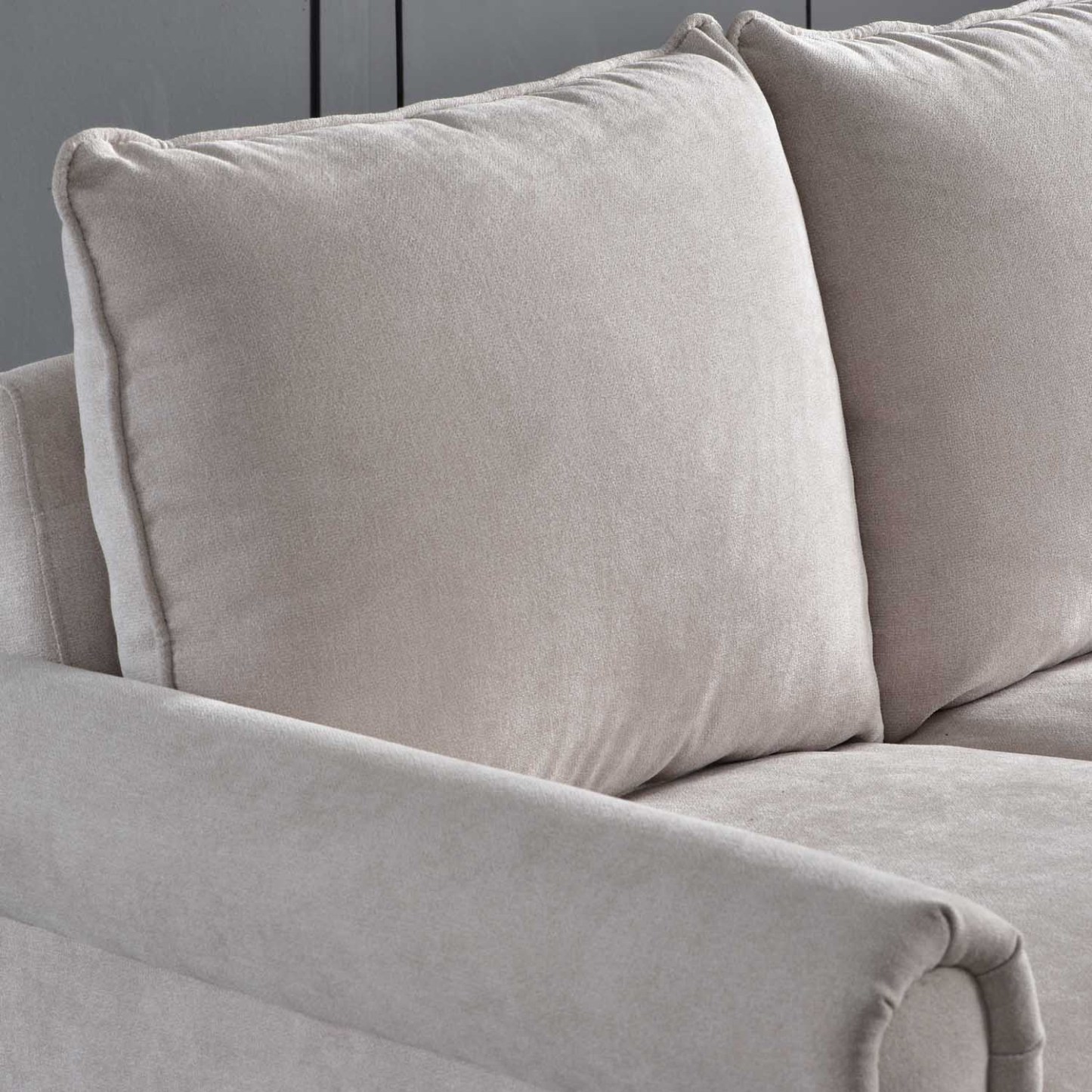 Living Room 73.6'' Wide Suede or Line Fabric Sofa, 6 Colors