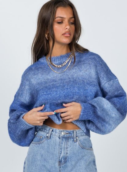 Adina Sweater Blue-Artabri