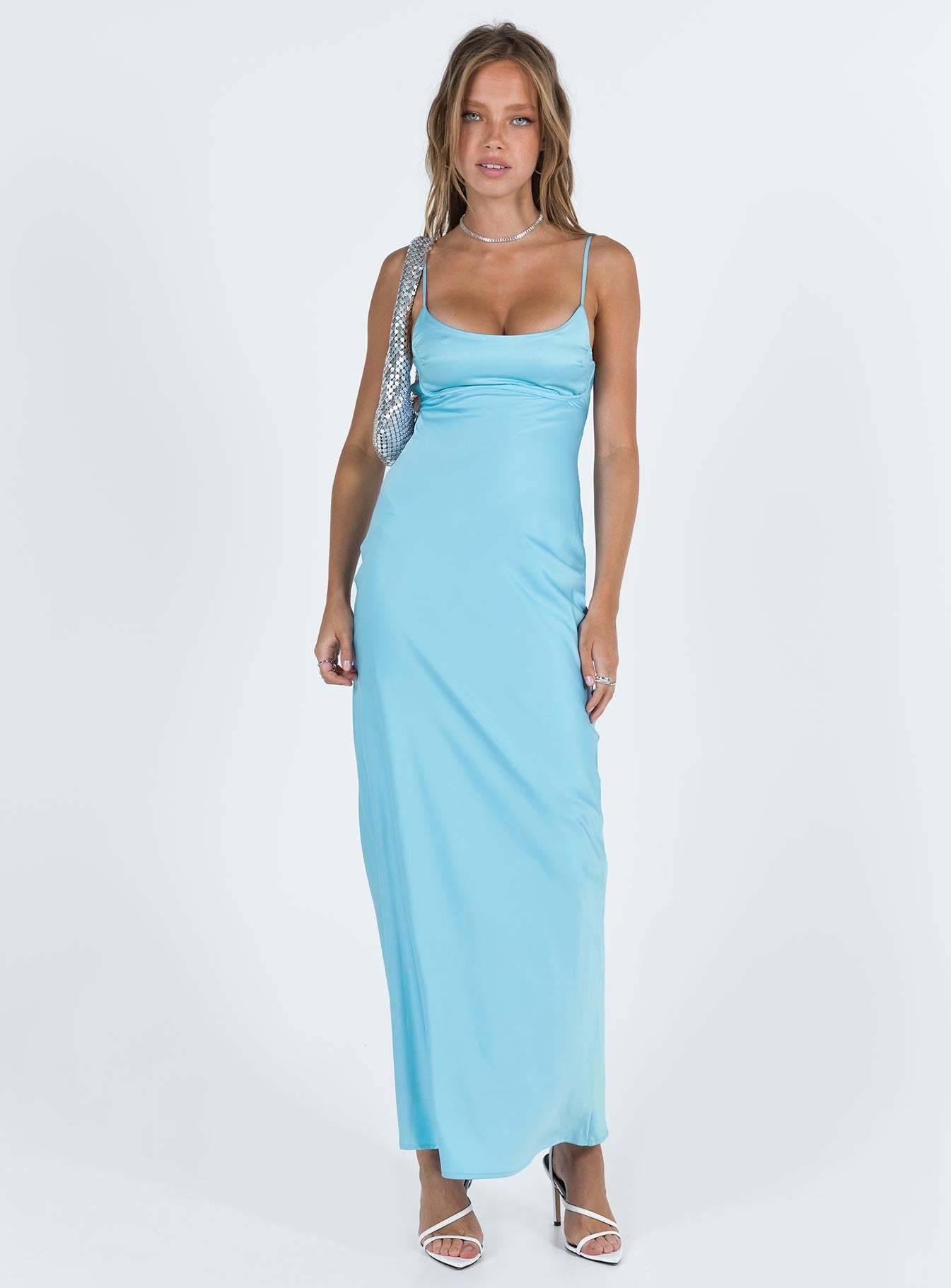Ravia Maxi Dress Blue