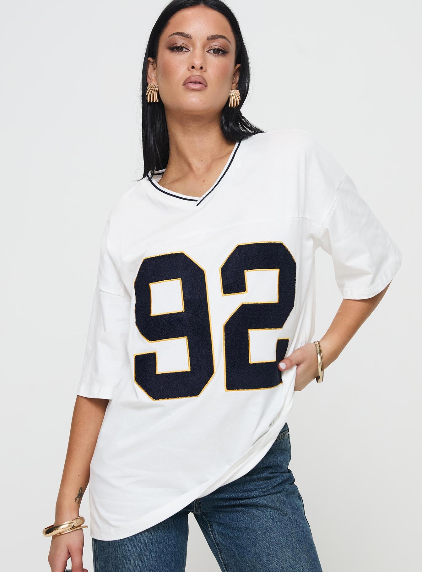 92 Charm Top White-Artabri