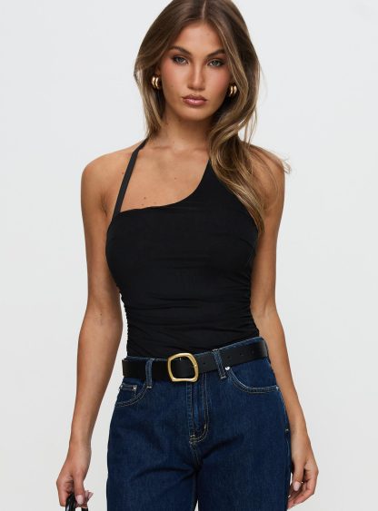 Siennah Bodysuit Black
