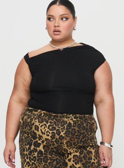 Beller Bodysuit Black Curve-Artabri