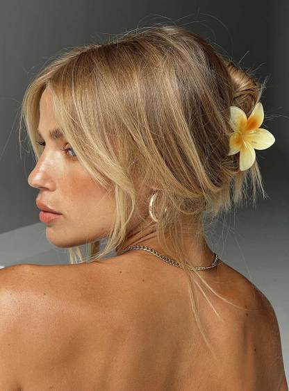 Kadence Hair Clip Yellow