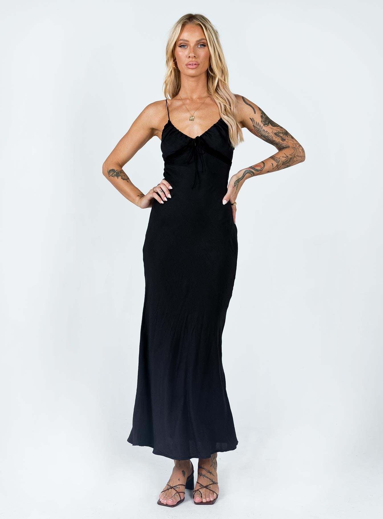 Emily Maxi Dress Black