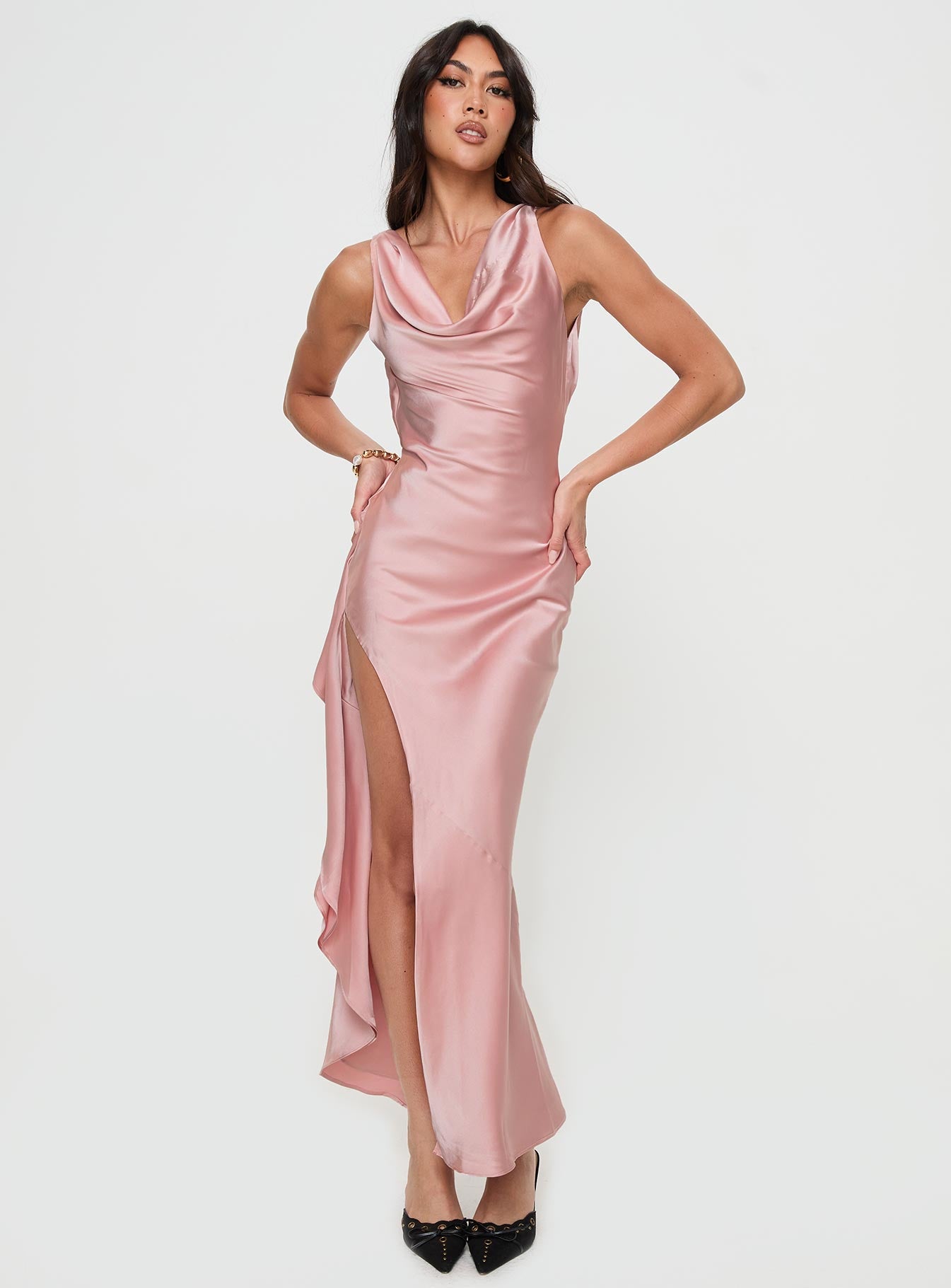 Hold Me Tight Maxi Dress Pink