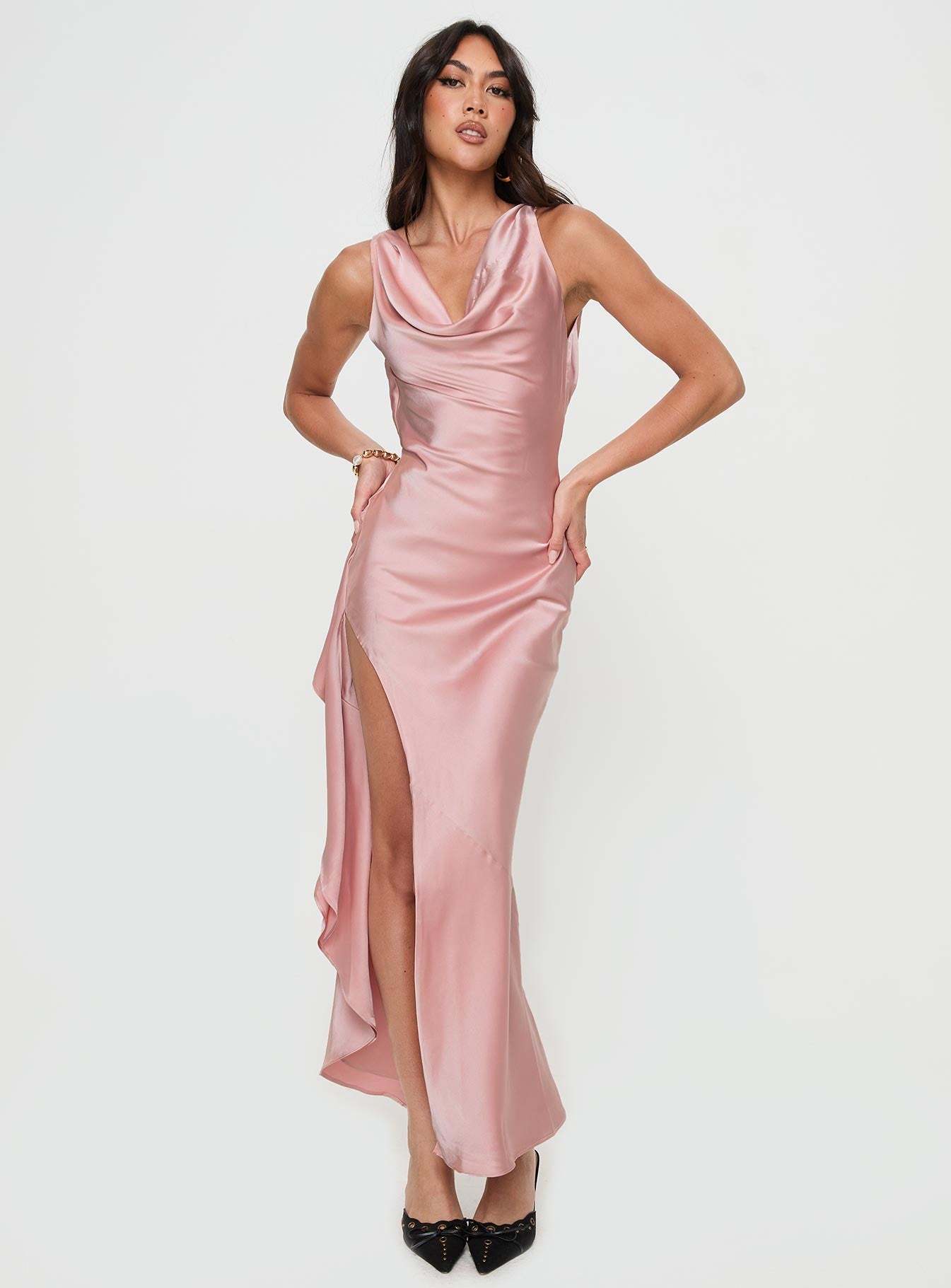 Hold Me Tight Maxi Dress Pink
