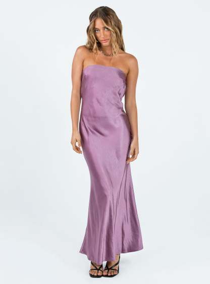 Haley Maxi Dress Mauve
