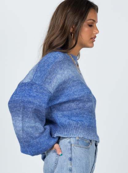 Adina Sweater Blue-Artabri