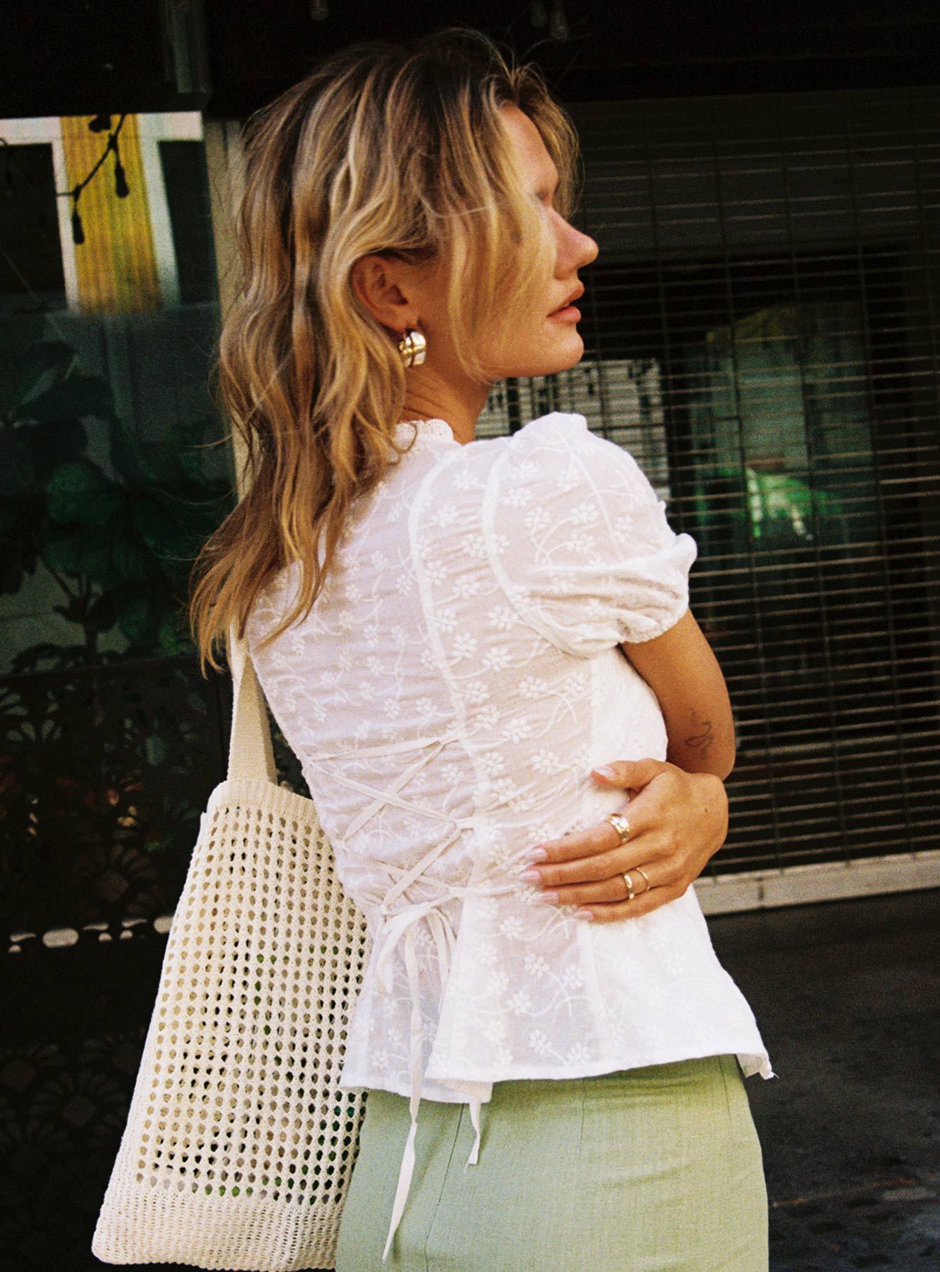 Sez Top White