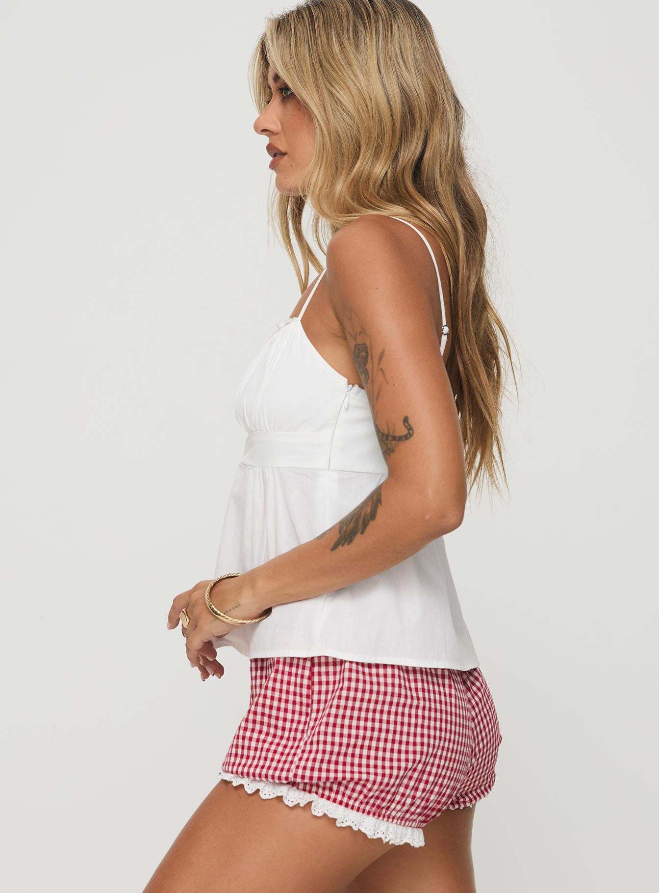 Caspia Top White