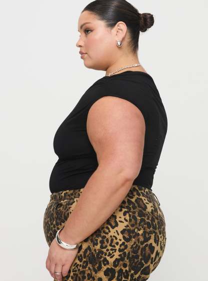 Beller Bodysuit Black Curve-Artabri