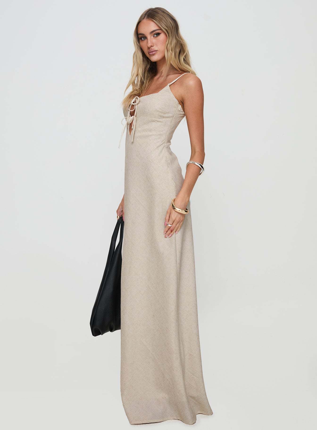 Seraphia Maxi Dress Beige