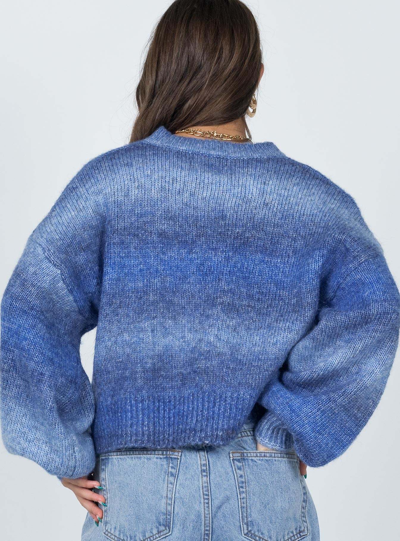 Adina Sweater Blue-Artabri