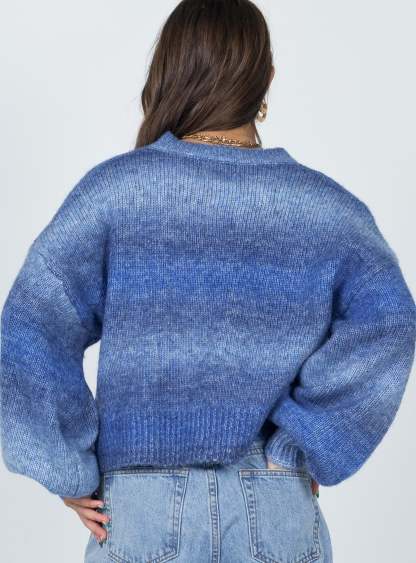 Adina Sweater Blue-Artabri