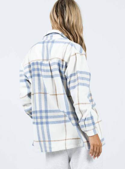 Mila Shirt Blue Check-Artabri