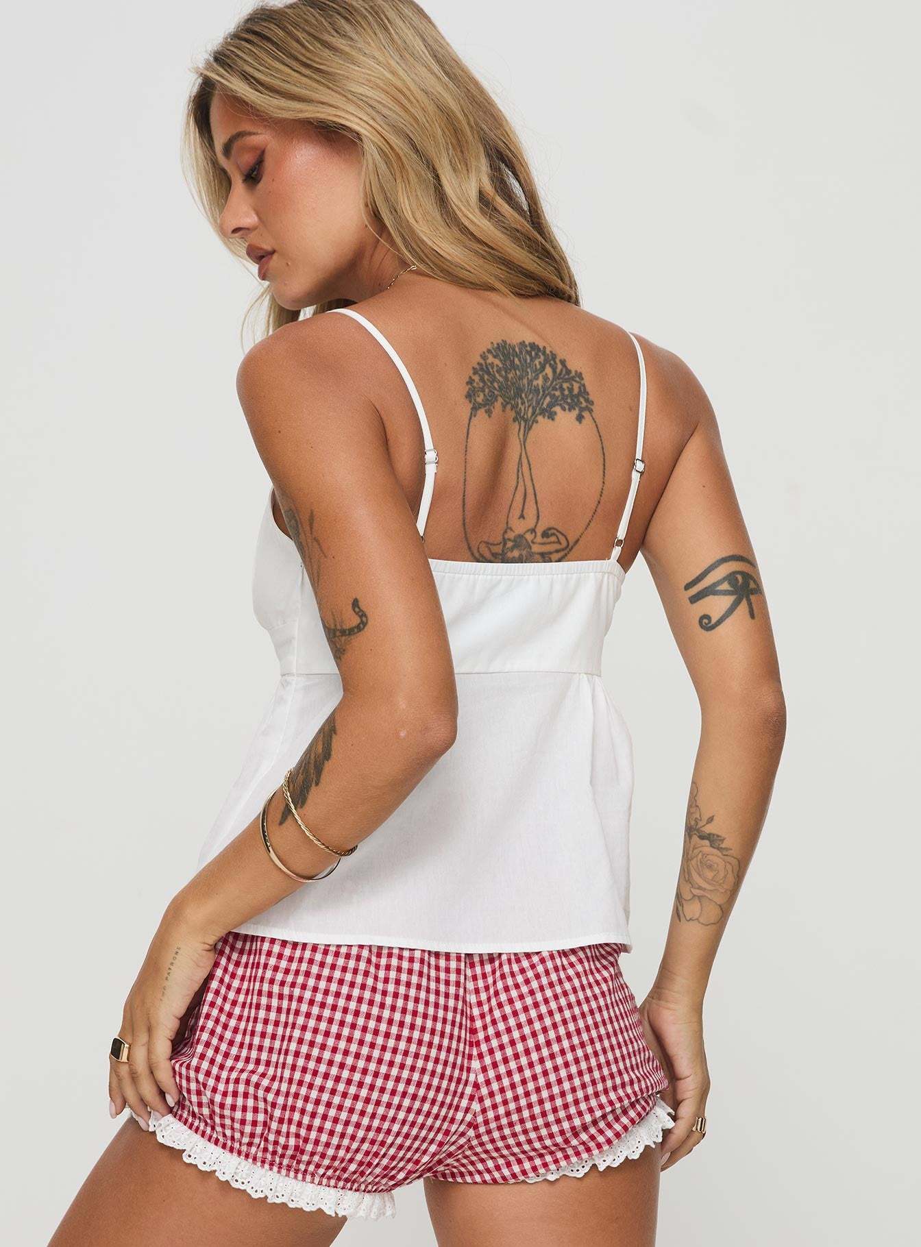Caspia Top White