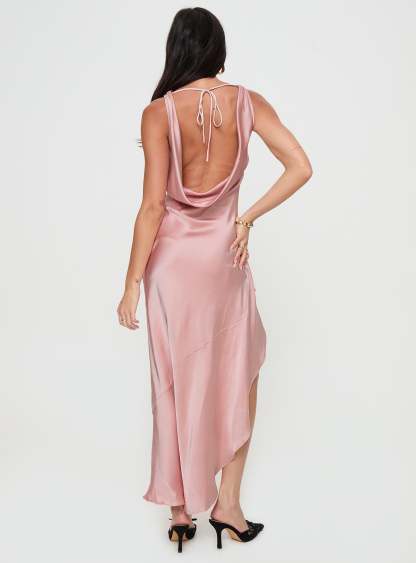 Hold Me Tight Maxi Dress Pink