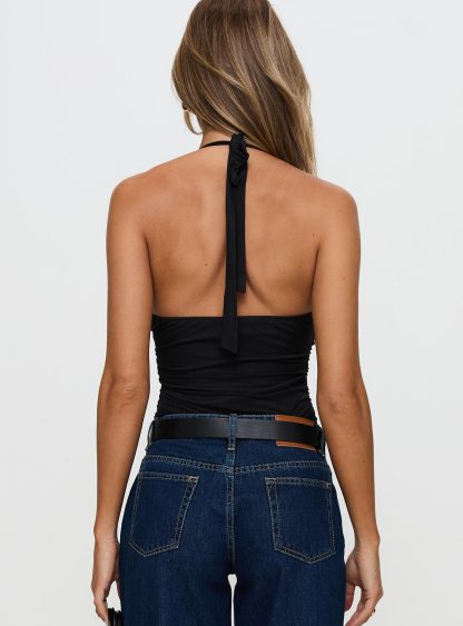 Siennah Bodysuit Black