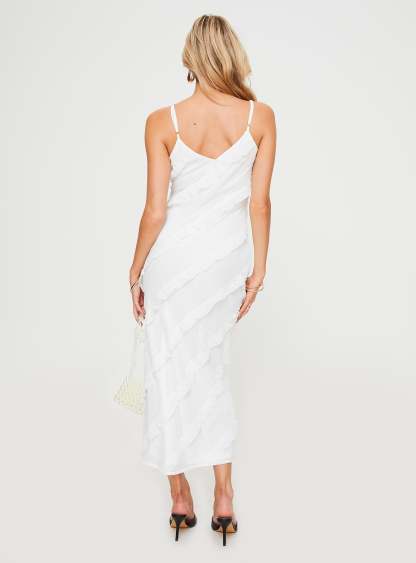 Lars Maxi Dress White